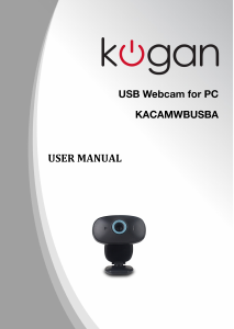 Handleiding Kogan KACAMWBUSBA Webcam