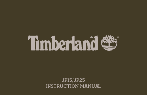 Handleiding Timberland TDWJF2001801 Horloge