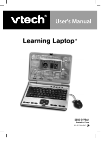 Handleiding VTech Learning laptop