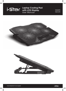 Handleiding i-Star 90009PI Laptopkoeler
