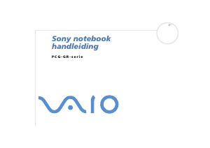 Handleiding Sony Vaio PCG-GR114SK Laptop
