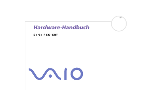 Bedienungsanleitung Sony Vaio PCG-GRT895MP Notebook