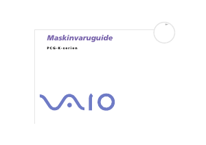 Bruksanvisning Sony Vaio PCG-K115Z Bärbar dator