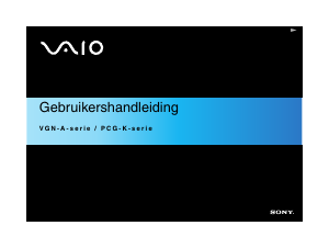 Handleiding Sony Vaio PCG-K415S Laptop