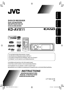 Bedienungsanleitung JVC KD-AVX11 Autoradio