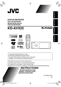 Handleiding JVC KD-AVX22 Autoradio