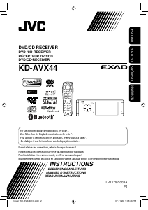 Handleiding JVC KD-AVX44 Autoradio