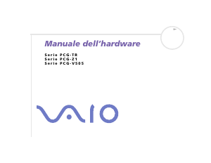 Manuale Sony Vaio PCG-Z1XEP Notebook