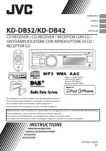 Manual JVC KD-DB42 Auto-rádio