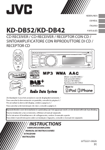 Manual JVC KD-DB52 Auto-rádio