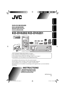 Bedienungsanleitung JVC KD-DV6201 Autoradio