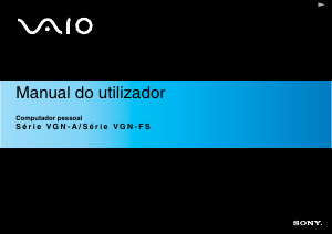 Manual Sony Vaio VGN-A617M Computador portátil