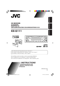 Mode d’emploi JVC KD-G111 Autoradio