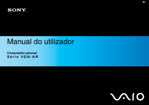 Manual Sony Vaio VGN-AR41M Computador portátil