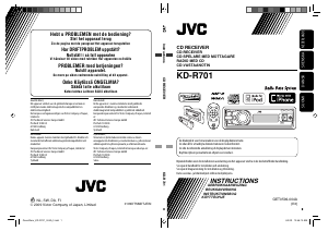 Handleiding JVC KD-R701 Autoradio