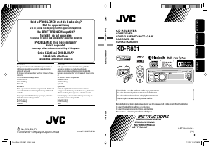 Käyttöohje JVC KD-R801 Autoradio