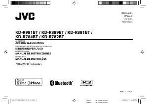 Manual JVC KD-R981BT Auto-rádio