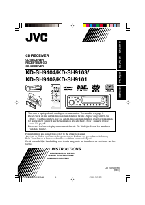 Bedienungsanleitung JVC KD-SH9101 Autoradio