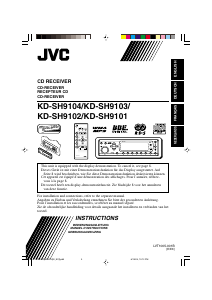 Handleiding JVC KD-SH9102 Autoradio