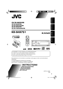 Brugsanvisning JVC KD-SHX751 Bilradio