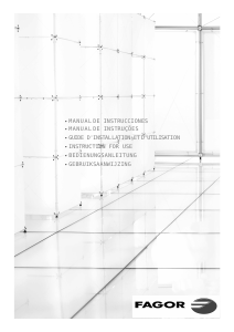 Handleiding Fagor 3FD-30LAS Koel-vries combinatie