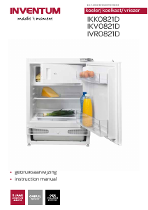 Manual Inventum IKK0821D Refrigerator