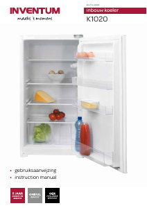 Manual Inventum K1020 Refrigerator