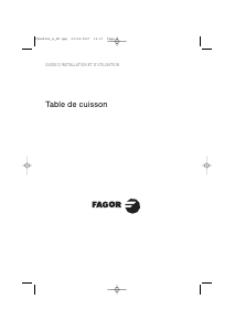 Mode d’emploi Fagor 4FIO-4GLSB Table de cuisson