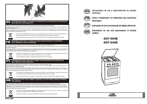 Manual de uso Fagor 4CF-644E Cocina