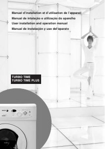 Manual Fagor 2F-2609P Máquina de lavar roupa