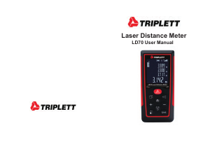 Handleiding Triplett LD70 Afstandsmeter