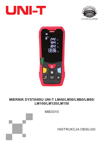 Instrukcja UNI-T LM80 Dalmierz laserowy