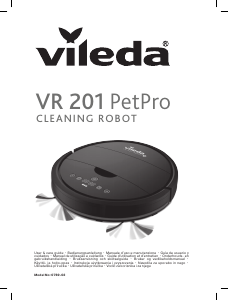 Manual Vileda VR 201 PetPro Aspirador
