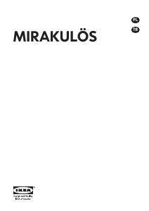 Kullanım kılavuzu IKEA MIRAKULOS Mikrodalga
