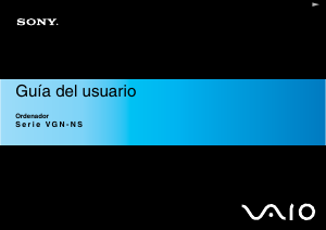 Manual de uso Sony Vaio VGN-NS12M Portátil