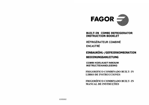 Bedienungsanleitung Fagor 3FIC-370 Kühl-gefrierkombination