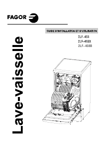 Mode d’emploi Fagor 2LF-458X Lave-vaisselle