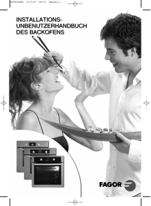 Bedienungsanleitung Fagor 5H-197X Backofen