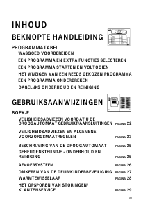 Handleiding Whirlpool AWZ 7677 Wasdroger