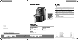 Bedienungsanleitung SilverCrest IAN 400105 Fritteuse
