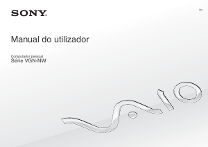 Manual Sony Vaio VGN-NW26MRG Computador portátil