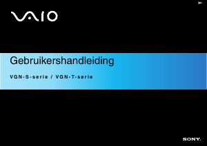 Handleiding Sony Vaio VGN-S3XP Laptop