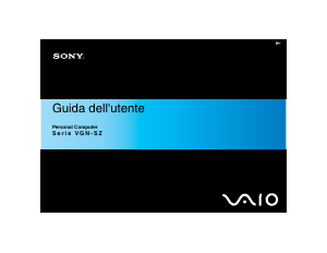 Manuale Sony Vaio VGN-SZ3HP Notebook