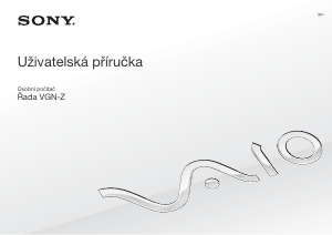 Manuál Sony Vaio VGN-Z56VG Laptop