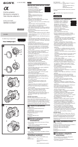Vadovas Sony LA-EA5 Objektyvo adapteris