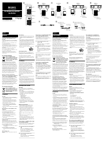 Manual Sony SA-W2500 Subwoofer