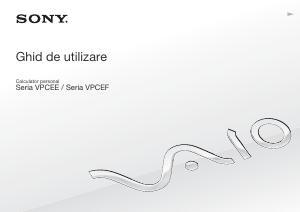 Manual Sony Vaio VPCEF3S1E Laptop
