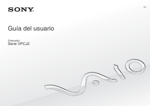 Manual de uso Sony Vaio VPCJ21S1E Portátil