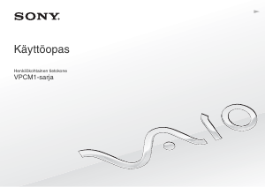 Käyttöohje Sony Vaio VPCM12M1R Kannettava tietokone