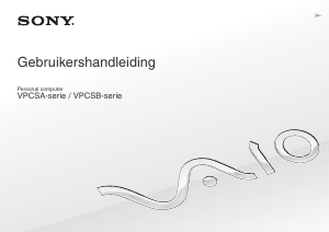 Handleiding Sony Vaio VPCSA2C5E Laptop